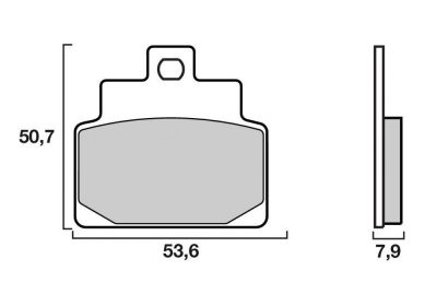 Тормозные колодки Brenta FT 3028