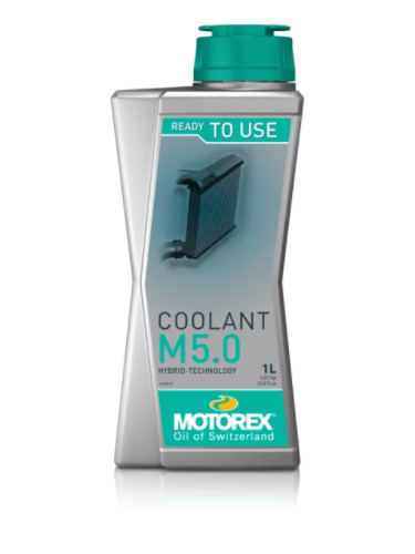 Motorex  COOLANT M5.0 READY TO USE 1л для мототехники