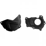 Защита крышки зажигания+сцепления Polisport для Yamaha YZ450F 23-24 черная