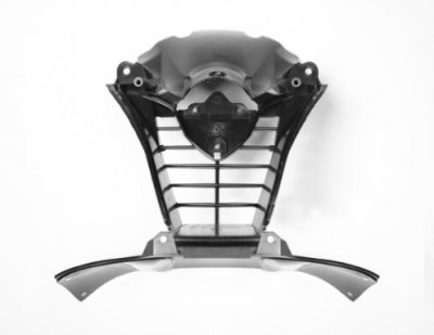 ZXMT Передний обтекатель центральная часть для Yamaha YZF-R6 06-07 Без цвета