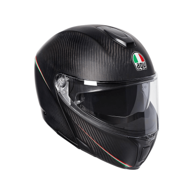 AGV Шлем SPORTMODULAR TRICOLORE MATT CARB/ITALY