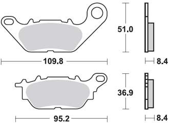 Тормозные колодки Lucas TRW – MCB812