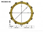 Фрикционные диски сцепления TRW для мотоциклов MCC803-8C