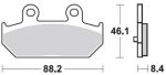 Тормозные колодки Lucas TRW – MCB751SRM