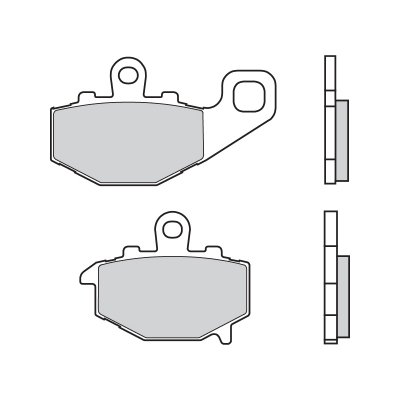 Brembo 07KA1617 колодки тормозные (FDB2012)