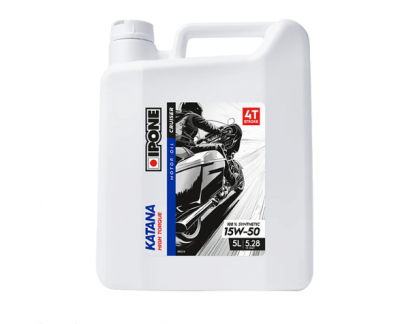 Масло моторное Ipone 4T HIGH TORQUE KATANA 15W50 синтетическое 5л.