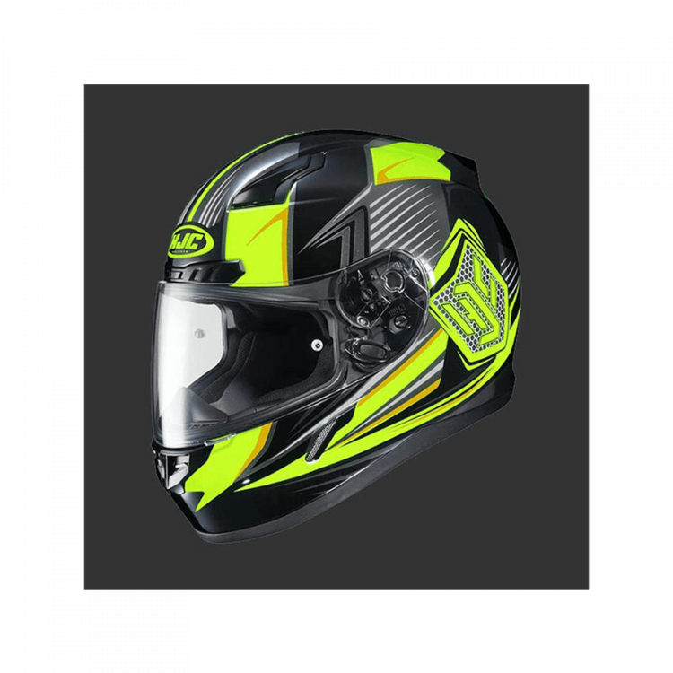 hjc cl-17 striker helmet yellow V10 Deep / XS washable interior for easy maintenance and emergency release cheek pads for added safety HJC CL-SP Review - webBikeWorld