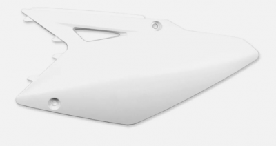 Щиток бокового номера Polisport для Suzuki RMZ450 08-17 белый