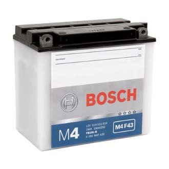 Аккумулятор мото BOSCH M4 F43 (YB16L-B)