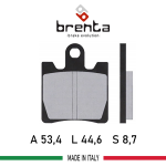 Тормозные колодки Brenta FT 4018