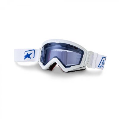 Очки Ariete MUDMAX WHITE / DOUBLE BLUE VENTILATED LENS NO PINS