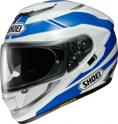 Шлем SHOEI GT-AIR SWAYER бело-синий