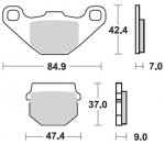 Тормозные колодки Lucas TRW – MCB519