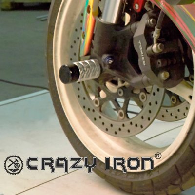 Crazy Iron 201415 Пеги в ось переднего колеса Suzuki GSXR600/750 06-10