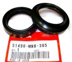 Honda OEM Комплект сальник + пыльник (на одно перо) 51490-MN8-305