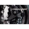 Crazy Iron 201815 Пеги в ось переднего колеса Suzuki GSXR600/750 от 2011 г.в.