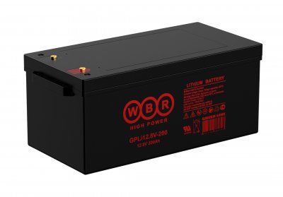 Аккумулятор WBR Marine GPLi12.8V - 200K LiFePO4 - 200 A/Ч
