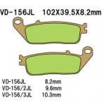 Тормозные колодки Vesrah VD-156JL