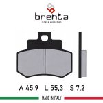 Тормозные колодки Brenta FT 3036