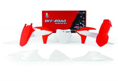 Rtech R-KITKTM-OEM-600 Комплект пластика KTM SX125-250/SXF/XC/XC-F250-450 19-21 # SXF250FE 18-21 оранжево-белый