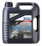 Моторное масло Liqui Moly Motorbike 4T 5W-40 HC Street  (HC-синтетическое) 4л
