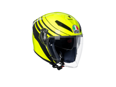 AGV Шлем K-5 JET ORBITER YELLOW/BLACK