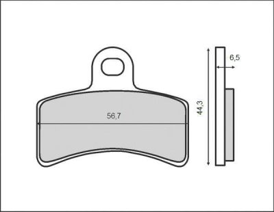 Тормозные колодки Brenta FT 3039