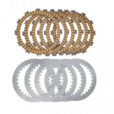 Комплект дисков сцепления AHL Сталь+Фрикционы Yamaha XV400 91-94, XVS400 98-17