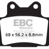 Тормозные колодки EBC FA104HH