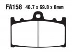 Тормозные колодки AHL FA158-S