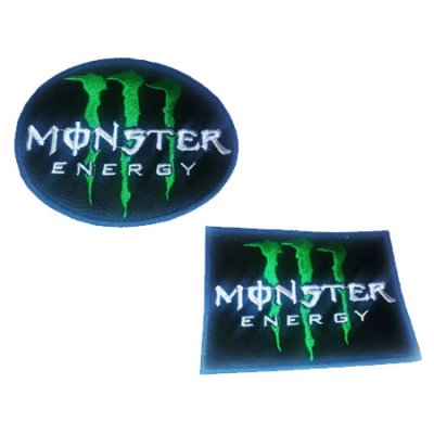 Crazy Iron Шеврон с логотипом MONSTER ENERGY