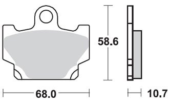 Тормозные колодки Lucas TRW – MCB524