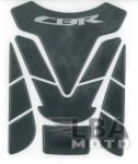Наклейка на бак LBA для мотоцикла Honda CBR Карбон Черная 1