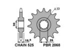 Звезда передняя PBR 2068 C15 (JTF1370.15)