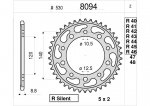 Звезда задняя Ognibene 8094-R43 с демпфером (JTR1800.43 / JTR1797.43)