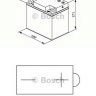 Аккумулятор мото BOSCH M4 F54 (53030)