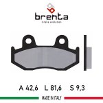 Тормозные колодки Brenta FT 4034