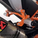 Crazy Iron 900513 Сабкейдж KTM Duke 690 Черный