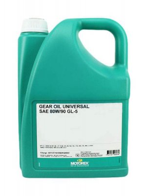 Motorex трансмисионное масло Gear Oil Universal SAE 80W/90 5л