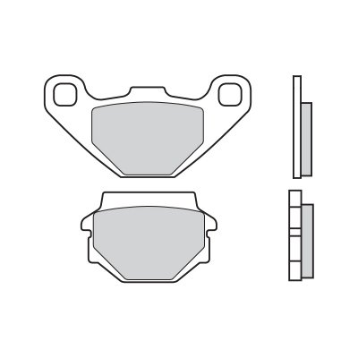 Brembo 07KS0432 колодки тормозные (FDB314)