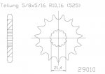 Звезда передняя приводная Esjot 50-29010 14 зубьев (JTF520.14)