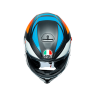 AGV Шлем K5S CORE MATT BLACK/BLUE/ORANGE