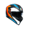 AGV Шлем K5S CORE MATT BLACK/BLUE/ORANGE