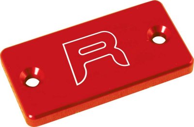 Крышка переднего тормозного бачка красная RM125-250 04-11, RMZ250-450