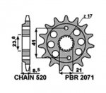 Звезда передняя PBR 2071 C15  (JTF1322.15)