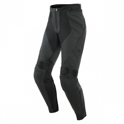 Dainese Брюки женские кожаные PONY 3 076 BLACK-MATT