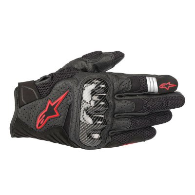 Перчатки SMX-1 AIR V2 GLOVES черно-красный