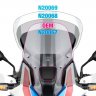 NC Лобовое стекло Honda Africa Twin CRF1100L 2020- чёрное