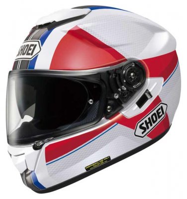 Шлем SHOEI GT-AIR EXPOSURE бело-красный