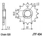 Звезда передняя JTF434.13